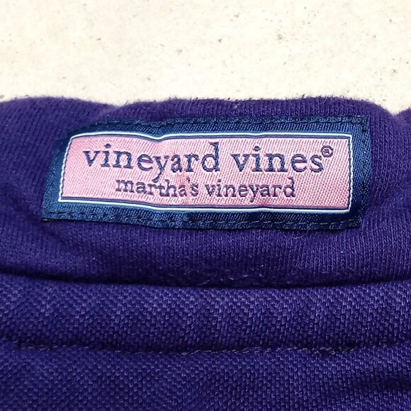 Vineyard Vines Purple 1/4 Zip Pullover Sweatshirt - Men's Size Large - Picture 7 of 11